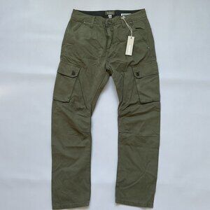 $99 Diesel Boy’s Pizzlo Trousers In Army Green Cargo Jeans Size Youth 15Y
